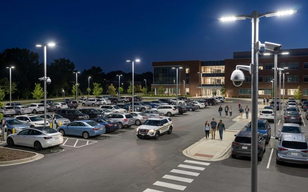Safety After Sunset: Optimizing Campus Parking Lot and Perimeter Lighting