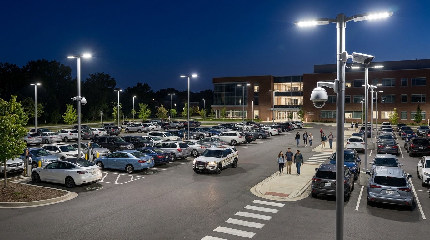 Campus Parking Lot